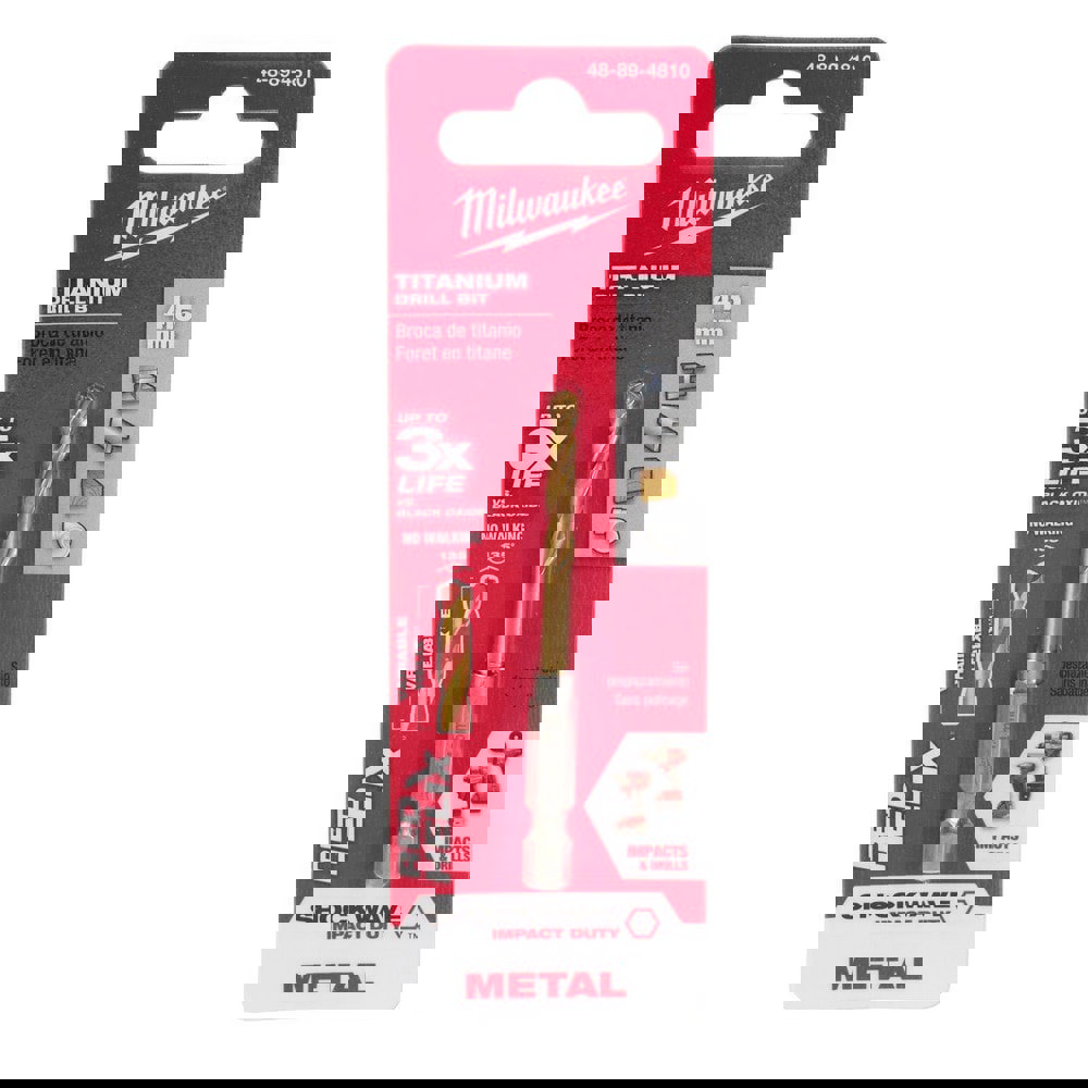 Jobber Drill: 4.50 mm Dia, 135 deg Point, High Speed Steel